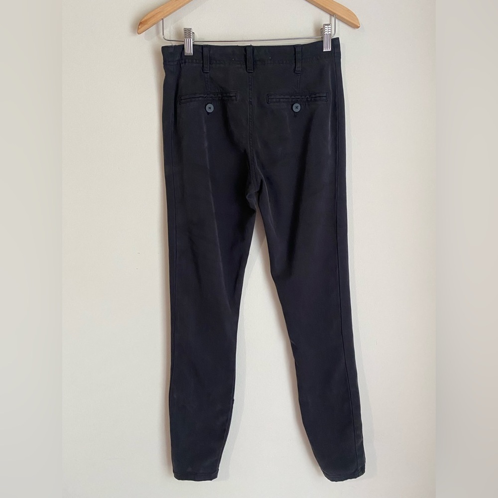 Anthropologie Ribbed Buttoned Ankle Utility Pants Women’s Size 26 - Picture 8 of 11